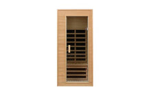 Spacious Far Infrared Sauna Room with Multiple Exercise Options, Non-Radiative Carbon Crystal Heating, Waterproof Design, LCD Control Panel, & LED Lighting - Enhances Metabolism & Immune System