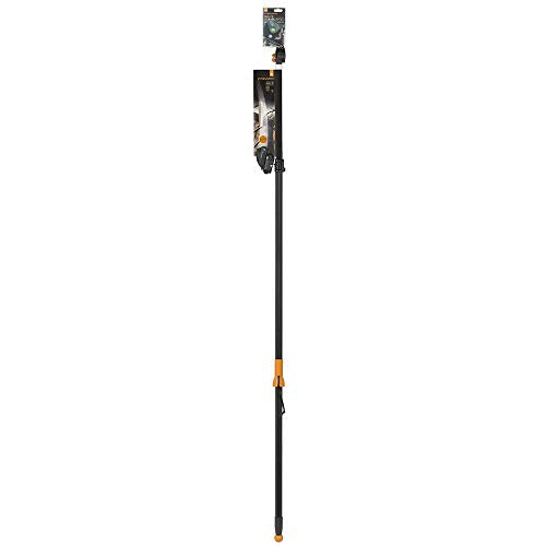 Fiskars Bypass UP86 Telescopic Pruning Set for Fresh Branches and Branches Includes Adaptor Pruning Saw Length 2.4 - 4 m 1001641 (Limited Edition)