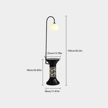 ZHONGCHENGWU Floor Lamp Modern Floor Lamp with Side Table & USB Charging Port for Bedroom, Living Room(Black)