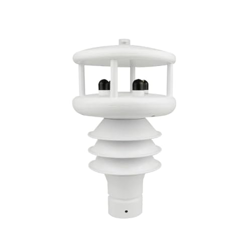 Mechanivis THPGRW-01-G, RS485,RS232, Compact Temperature Humidity Pressure Waind Meter Rainfall Detector Ultrasonic Weather Station(7-in-1 RS232)