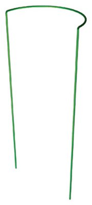16" Wide x 40" Tall Green Steel Half Round Plant Support Hoop Stakes (25)