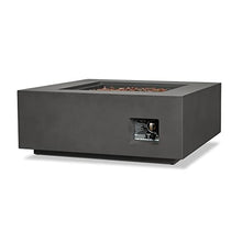 Lakeview Elysian 36-Inch Square Propane Gas Fire Table - Weathered Slate - SC-C9812LP-WSLT