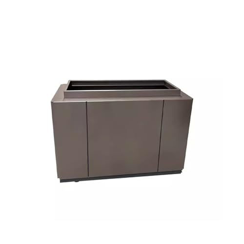 YUHUAWF Garden Bench Outdoor Flower Box Square Sales Department Commercial Beds Outside Street Horticultural Boxes Planter Box with Bench