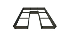 Frame It All Weathered Wood Walk-in Jumbo U-Shape Raised Garden Bed 12' x 12' x 16.5