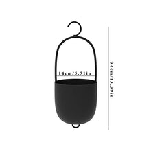 WANGKENSU Hanging Planter Indoor Plant Hanging Planter Pot Modern Flower Pot Home Decor Hanging Plant Planter Metal Plant Vase with Hooks Suitable for Indoor and Outdoor Plants (Color : 1) (1)