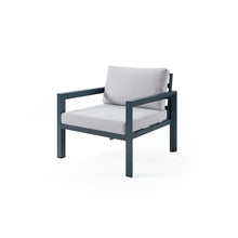Modifurn Modern Outdoor Furniture Set Gray/White