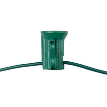 Novelty Lights 1,000 Feet C7 E12 Socketed Wire Spool, 12 Inch Spacing