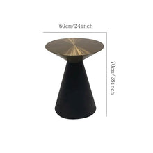 zhenghaoyu89 Sofa Side End Table Small Round Table, Simple Removable Side in Metal, Coffee By the Sofa Home