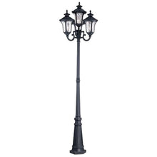 Livex 7869-14 Oxford 4 Light Outdoor Post Black