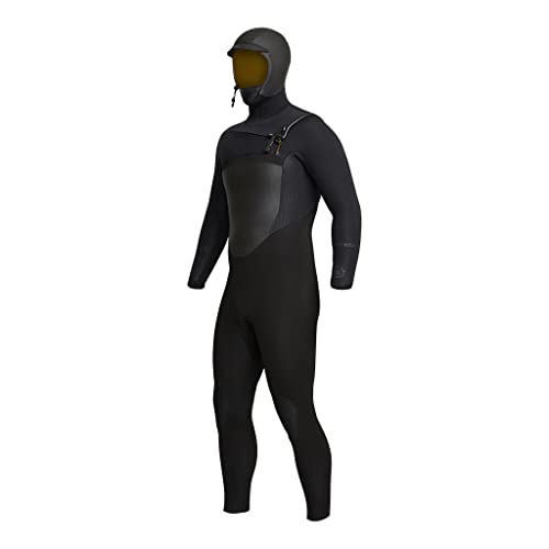 XCEL Men's Drylock Hooded 4/3mm Fullsuit Black