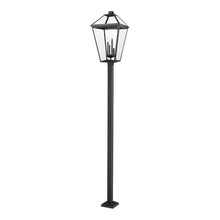 Z-Lite Talbot Outdoor Post 4-Light Black