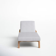 Posh Pollen Maui Patio Chaise Lounge Chair Grey