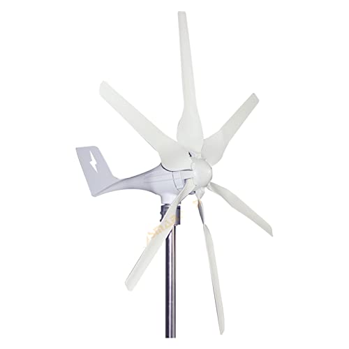 Wind Generator 600W 800W 1000w Wind Turbine Generator Free Energy 12v 24v 48v Small Windmill MPPT Controller Low Noise Small Mill Homeuse (Color : 6 Specification : 1)