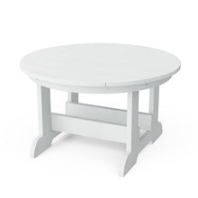 Wildridge Heritage Conversation Table, White - Outdoor Weather Resistant Recycled Plastic Furniture for Patio