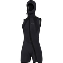 Bare Women's 7MM Step-in Hooded Vest Black