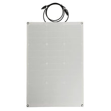 12V 100W Flexible Monocrystalline Solar Panel Solar Battery Can Charge 12V Waterproof Solar Panel for Car/Boat/Home (2 pcs) (2 pcs)