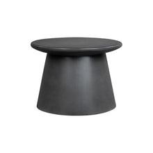 Calcifer Indoor Outdoor Coffee Table in Charstone Concrete Finish