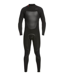 Quiksilver Mens 3/2 M-Sessions Back Zip Wetsuit Black