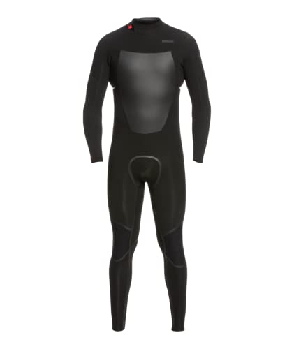 Quiksilver Mens 3/2 M-Sessions Back Zip Wetsuit Black