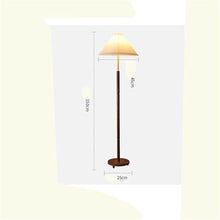Floor Lamp，Floor Lamp for Living Room， Living Room Bedroom Bedside Lamp Vertical Table Lamp Standing Lamps(Teak)
