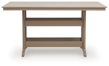 Signature Design by Ashley 1-Piece Outdoor Counter Height Dining Table