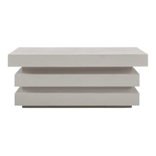 Seasonal Living Provenance Signature FRP Square Coffee Table in Limestone