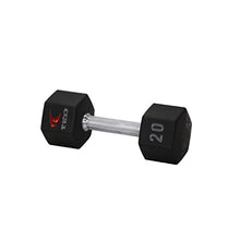 TKO Tri Grip Urethane Hex Dumbbell Set 5-50lbs
