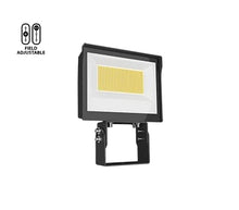 RAB X17FA140T Flood Field Adjustable (3000K-4000K-5000K) 140W LED, 120-277V, Photocell Included (Trunnion, Bronze)
