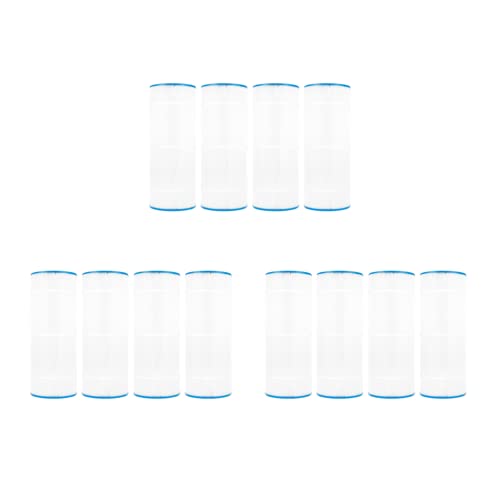 Doheny's PA1201 Pool Spa Filter | Repl. Filters for Hayward Star-Clear Plus C1200 | Replaces Pleatco PA120, Unicel C-8412, Filbur FC-1293 | OD: 8 15/16”, Length: 23 1/4”, T & B Openings: 4” | 12-Pack