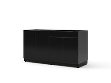 NewAge Products Classic Series 2PC Aluminum Black · Tempered Glass Door Modular Outdoor Kitchen Set - 23" D x 64" W x 35.25" H
