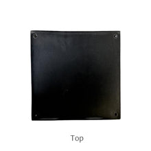 Garden Artisans Black Column Pedestal 12x12x30 Inches