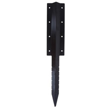 Garden Double Sleeper Straight Support Spike Stake Powder Coated 670mm 10pc