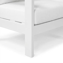 Outdoor Escape White Fabric Outdoor Patio Modular Sectional, Cushioned Seating, Versatile, Durable Outdoor Material
