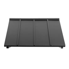 Awntech Houstonian Open-Side Fixed Awning, 56" W x 24" H x 36" D, Black