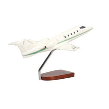 High Flying Models Learjet 55 Mahogany Sculpture Multicolor