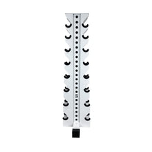Synergy Custom Fitness 8-Tier Vertical Dumbbell Storage Rack - DBRK8 (Textured Black, Grey, White, Synergy Blue, Red, Orange, Yellow, Blue, Military Green, Military Tan)