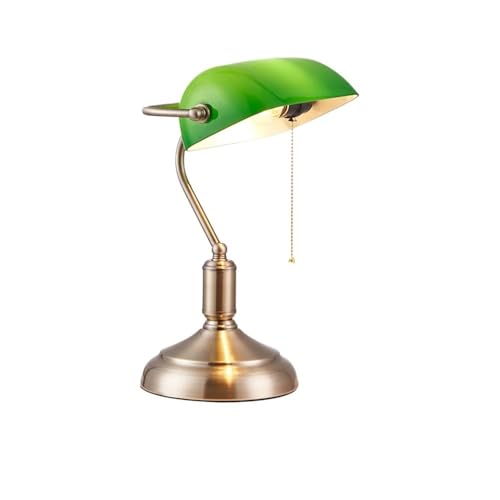 WOAITIANTIAN Desk Lamps Modern Desk Lamp,Pull Chain for Office, Bank, Bedroom