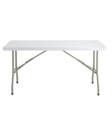 PRO&Family 10 Pack! 30" x 60" Heavy-Duty Granite White Plastic Folding Table. Folding Desk Bar Table Coffee Table Folding Camping Table Outdoor Bar Portable Table Foldable Table Bistro Table