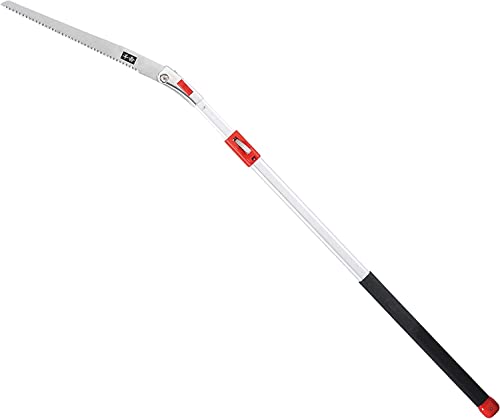 SAZANKA Japanese Telescoping Pole Saw 4.69-6.56 Foot Tree Trimming Tools for High Branches Tree Trimmers Long Handle Replaceable Blade Tree Pruner Extendable by OSS