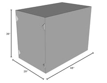 RTF Systems Universal 48-Inch Ready to Finish BBQ Island Appliance and Storage Cabinet