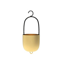 WANGKENSU Hanging Planter Indoor Plant Hanging Planter Pot Modern Flower Pot Home Decor Hanging Plant Planter Metal Plant Vase with Hooks Suitable for Indoor and Outdoor Plants (Color : 1) (1)