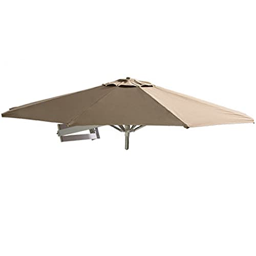 1 PCS 87/98inch Outdoor Patio Table Parasol Umbrella,Sun Shade for Outdoor,Round Hanging Umbrellas,with 8 Ribs,Sun Protection,Protection Windproof,for Pool,Garden Parasol Umbrella (Beige 250cm)