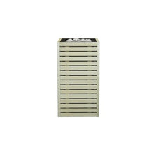 HUUM CORE6 6.5KW Series, Sauna Heater, Customizable Exterior with Control (Sauna Stones Included) (6.5kW Apsen Wood - Black Stainless Steel Inlay, UKU WiFi - Mirror)