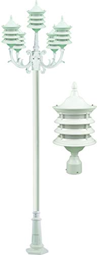 DABMAR LIGHTING INC GM1808-W Fixture,Post,1808,W,Stephanie