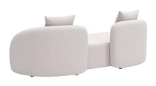 Zuo Sunny Isles Loveseat Beige