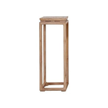 LUYOUBOZHU Vase Stand Simple Wood Bonsai Base, Chinese Plant Shelves High Leg for Living Room Balcony