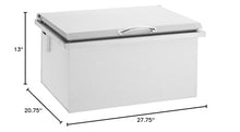 TrueFlame 40 lb Drop-in Outdoor Cooling Bin Beverage Cooler