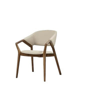 OUTIFUOSSR Nordic Minimalist Chairs, Solid Wood, Italian Casual Modern Chair Design, Furniture for Entry(Style3)