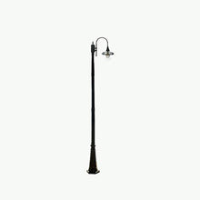 Lights Outdoor Black High Pole Street Light E27 Super Bright Outdoor Lighting Landscape Post Lamp Professional IP65 Waterproof Aluminum Alloy Street Lamp with Acrylic Lampshade Stadium (Color : 1-Ligh