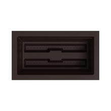 Mayne Fairview Self-Watering Rectangular Trough Planter, Espresso